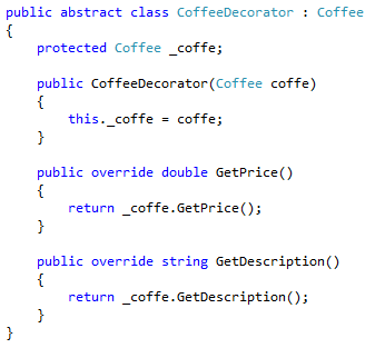 CoffeeDecorator